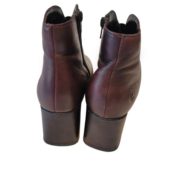Remonte Rieker Gwyneth Leather Ankle Boots 38 - Picture 6 of 13